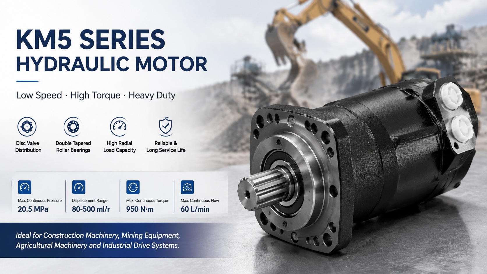 Latest company blogs about Cách chọn động cơ thủy lực LSHT cho các ứng dụng công nghiệp hạng nặng