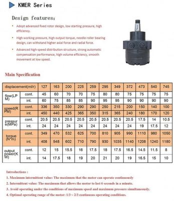 Mua KMER 200ml / R Máy bơm động cơ quỹ đạo Cấu trúc thủy lực Vỏ màu đen online manufacture